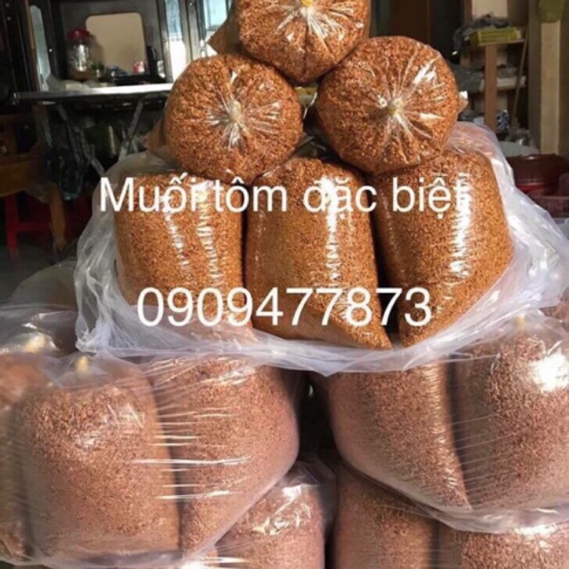 Muối tôm ngon hủ 500gr