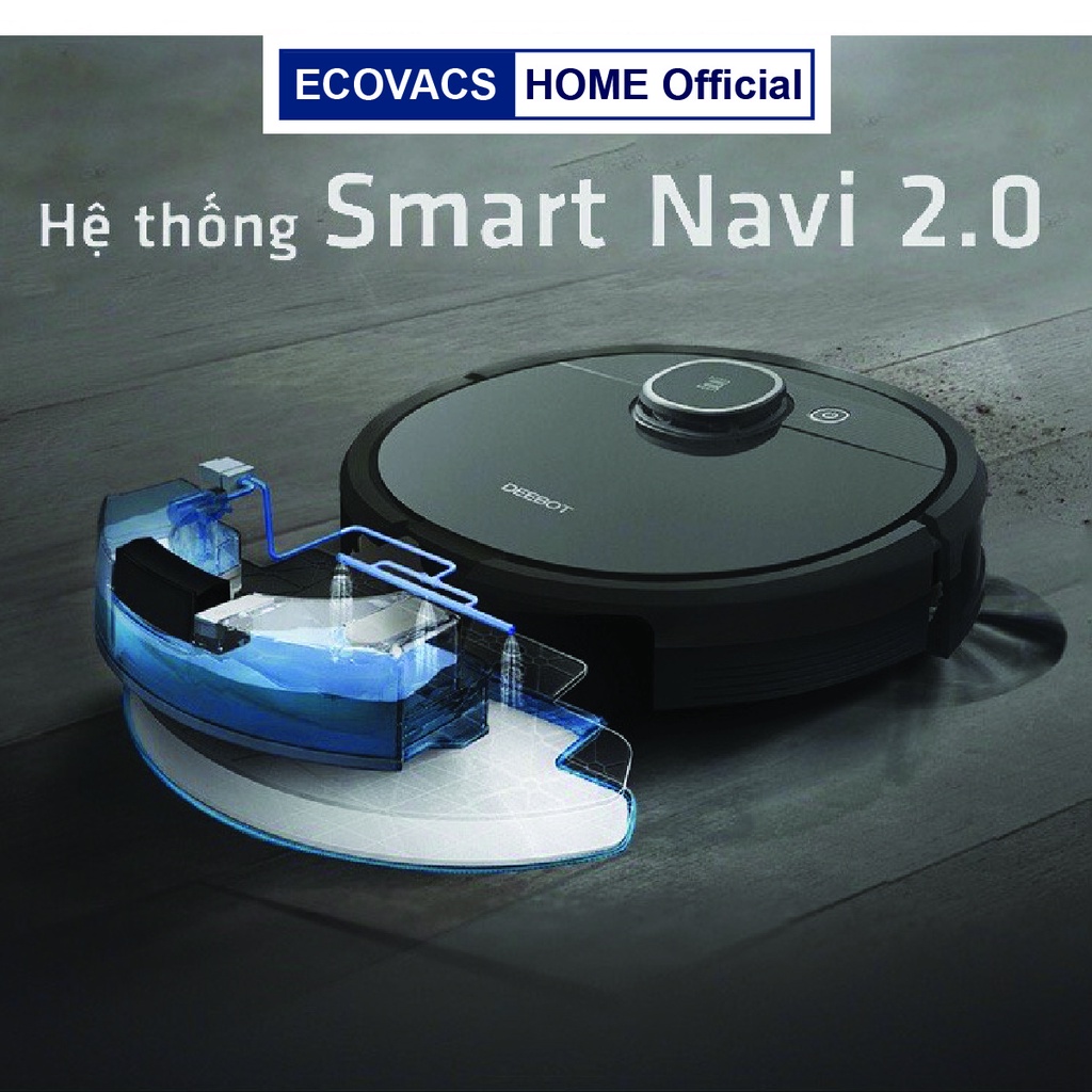 ✅ Robot hút bụi ECOVACS DEEBOT T5 POWER (DX93) chính hãng Ecovacs