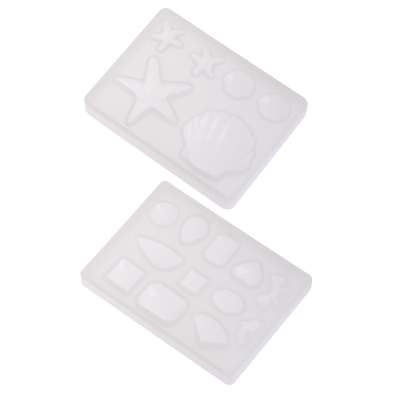 Khuôn làm đá vỏ sò trang sức bằng silicon