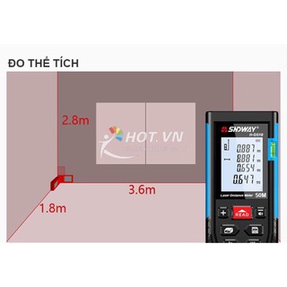 MÁY ĐO KHOẢNG CÁCH BẰNG LASER 50M