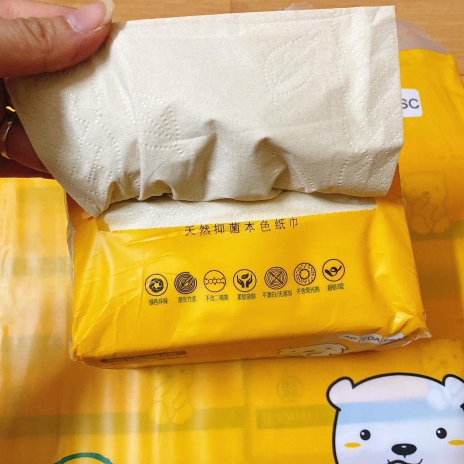 Gói giấy rút vàng gấu trúc siêu mềm, đẹp, giai, tiện lợi