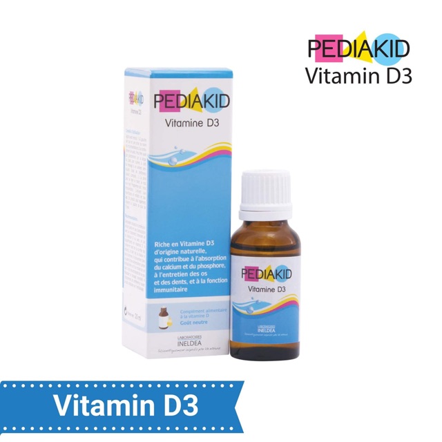 Pediakid vitamin D3 cho bé