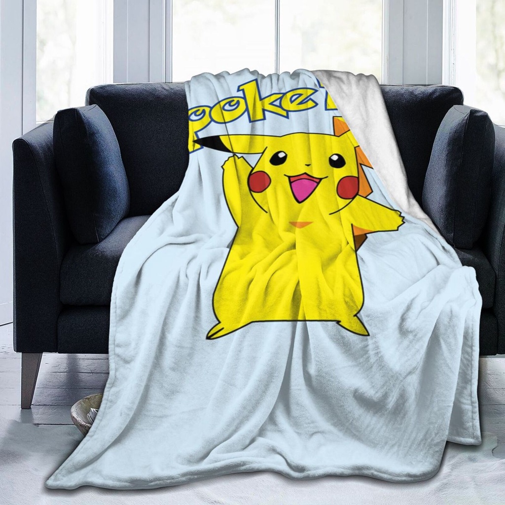 【Mềm siêu mềm in hình Pikachu cho bé trai bé gái