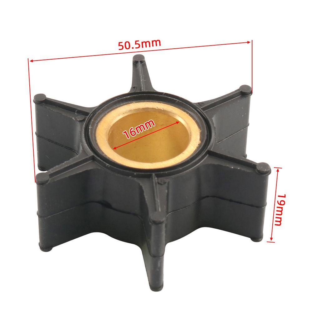 YOLA Impeller Bánh Răng Nhựa Màu Đen Cho Thuyền Buồm Johnson Evinrude