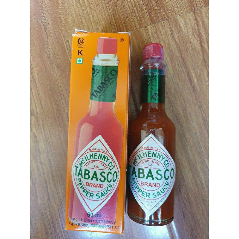 Tương Ớt Đỏ, Sốt Ớt Đỏ hiệu TABASCO 60ml