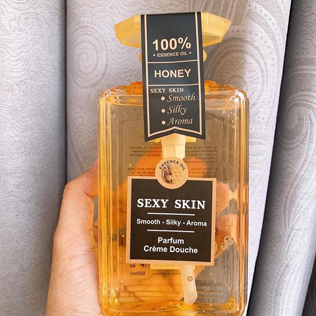 Sữa Tắm Nước Hoa Pháp Sexy Skin 600ml - Honey