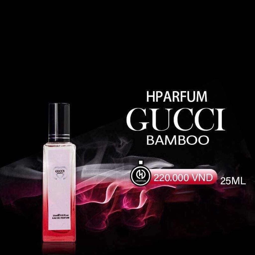 Nước hoa mini Pháp Hparfum GUCCI BAMBOO dạng xịt 25ml