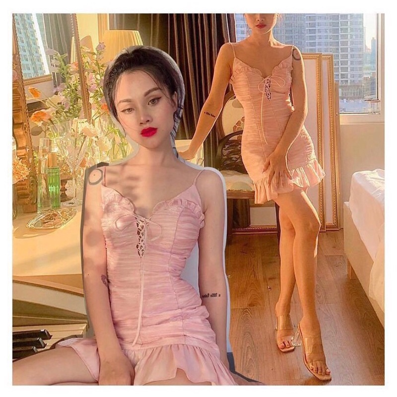 Váy ononmade hai dây