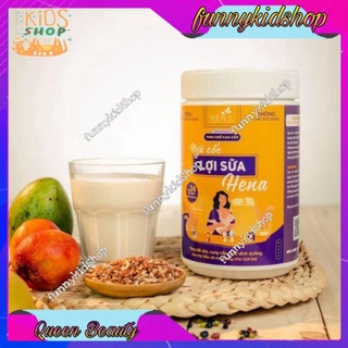 [HENA] Ngũ Cốc Lợi Sữa Cao Cấp, Ngũ Cốc Bà Bầu 500g 100% Hữu Cơ Dùng Tốt Với, Tinh Bột Nghệ, Nghệ Viên Mật Ong, Bột Nghệ