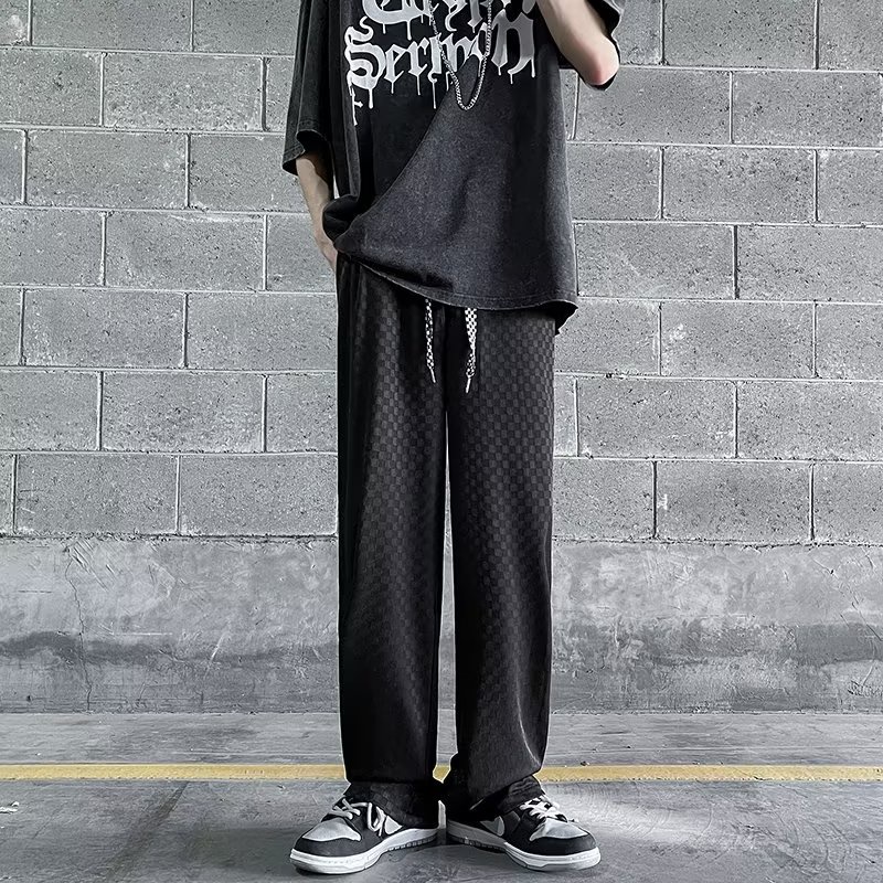 Quần harem Dáng Rộng Lưng Thun Co Giãn Thoáng Khí Thoải Mái Phong Cách Hàn Quốc Thời Trang Cho Nam size M-3XL