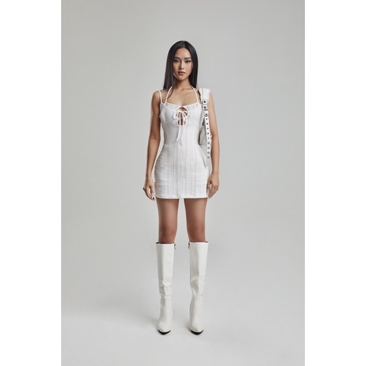 Marlee dress // đầm thun ôm 2 dây kiểu cá tính
