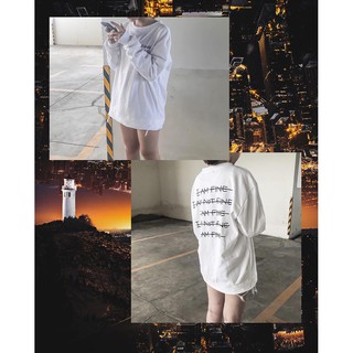 Áo nỉ Sweater "IMFINE"