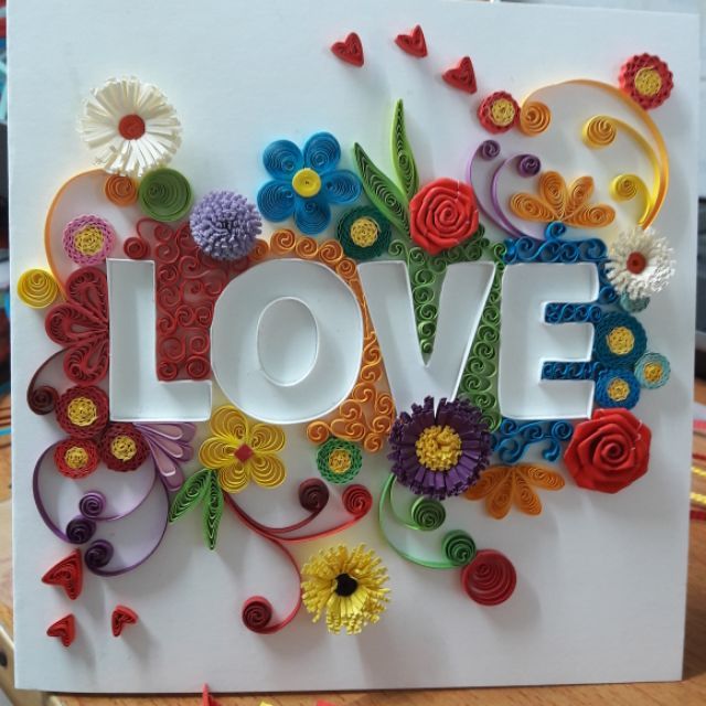 TRANH CHỮ LOVE