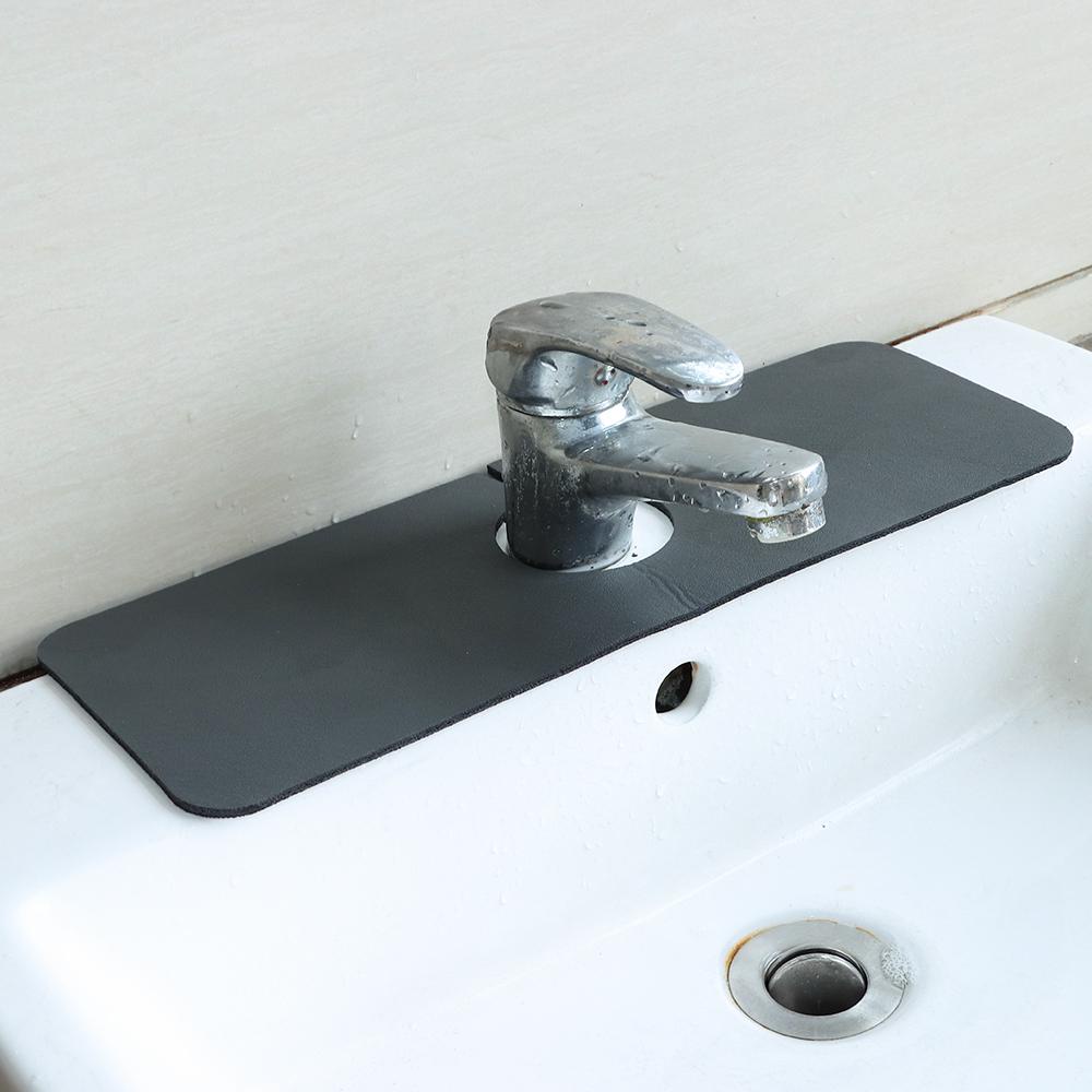 KUNHEV Tấm Vải Sợi Nhỏ Gắn Vòi Nước Bồn Rửa Chén / Nhà Tắm Chống Văng Nước