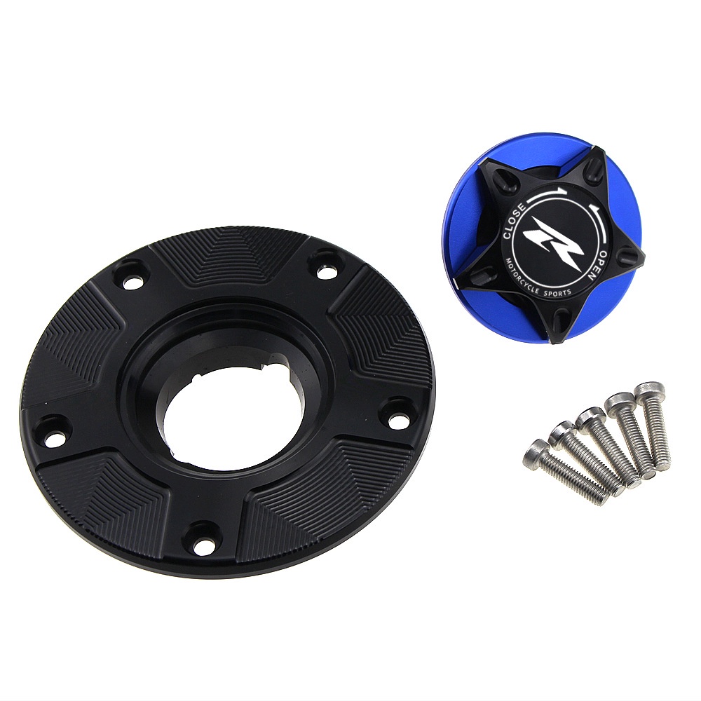 Nắp đậy bình xăng 5 lỗ cho xe mô tô SUZUKI GSXR GSX-S GSX-R 150 600 750 1000 1300 gs rx150 gs-rx150