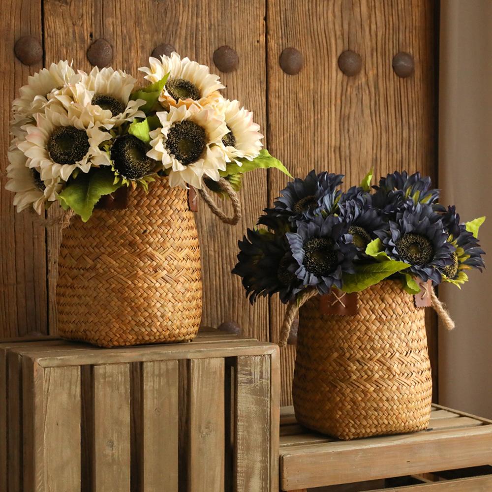 Bó Hoa Thật Nhân Tạo Phong Cách Vintage Dùng Trang Trí Tiệc