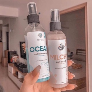 Milchy / ocean hairmist - xịt dưỡng tóc bâukrysie ❤️ tặng srunchies khi mua 2chai