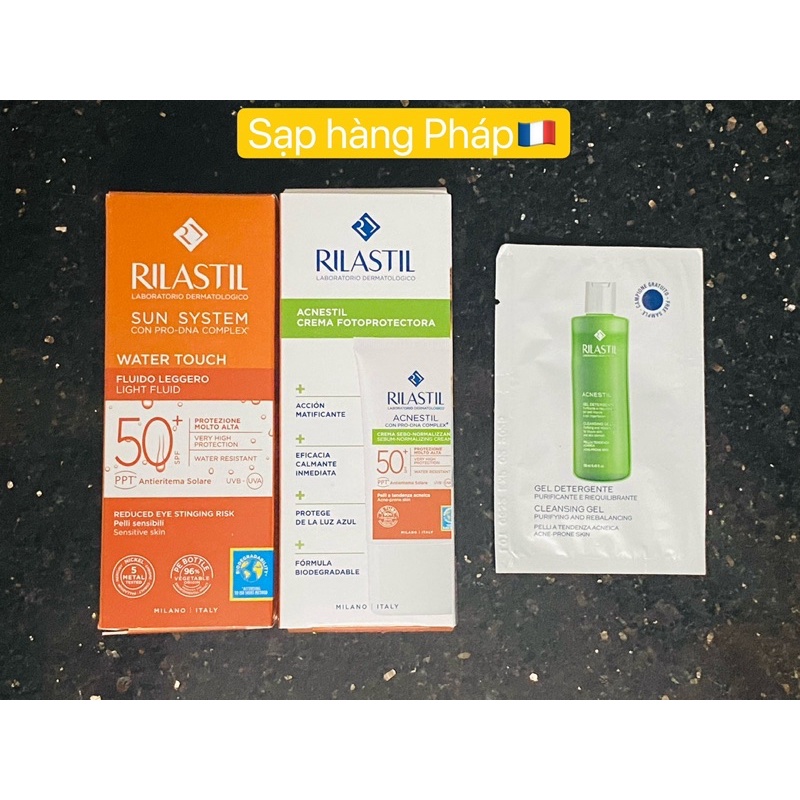 Kem chống nắng Rilastil Water Touch bản cũ kiềm dầu 10ml