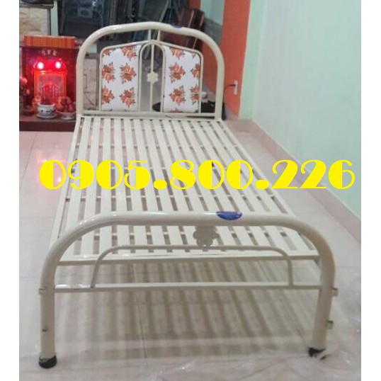 GIƯỜNG SẮT DUY PHƯƠNG GIÁ RẺ MẪU 80CM X 2M HCM