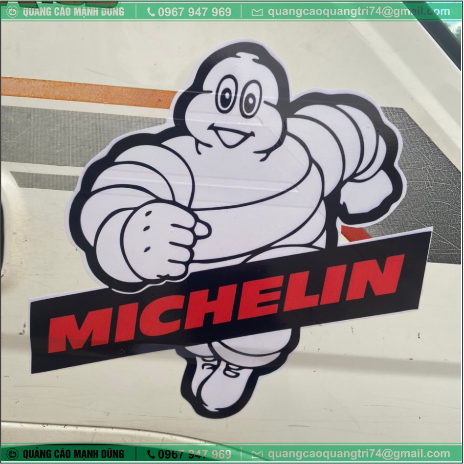 Tem Dán Xe Tải🐷𝑭𝑹𝑬𝑬𝑺𝑯𝑰𝑷🐷MICHELIN🐷đủ các màu
