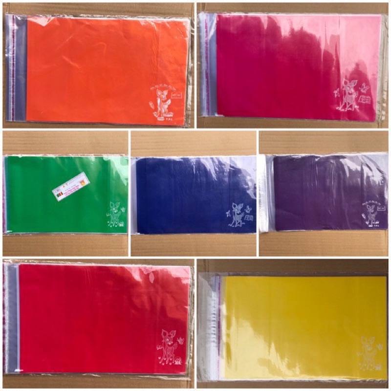 XẤP 10 TỜ BAO TẬP MÀU THỦ CÔNG