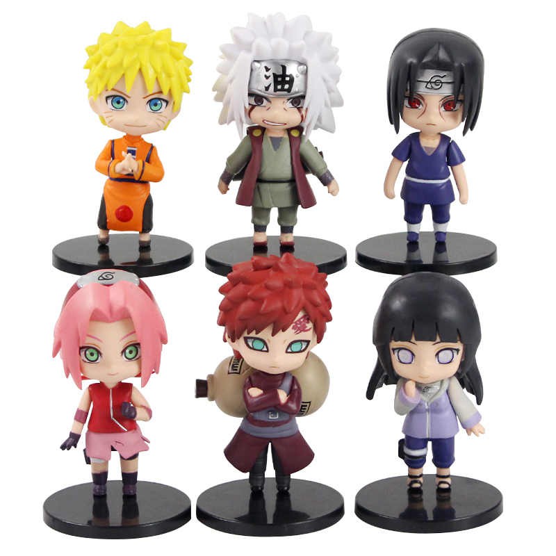 Combo 24 Mô Hình Nhân Vật Naruto Đầu To Chibi Dễ Thương