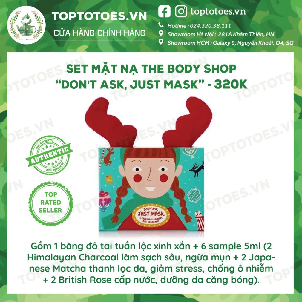 SALE HẠ NHIỆT  Set quà tặng (gift set) The Body Shop CHỈ HÔM NAY