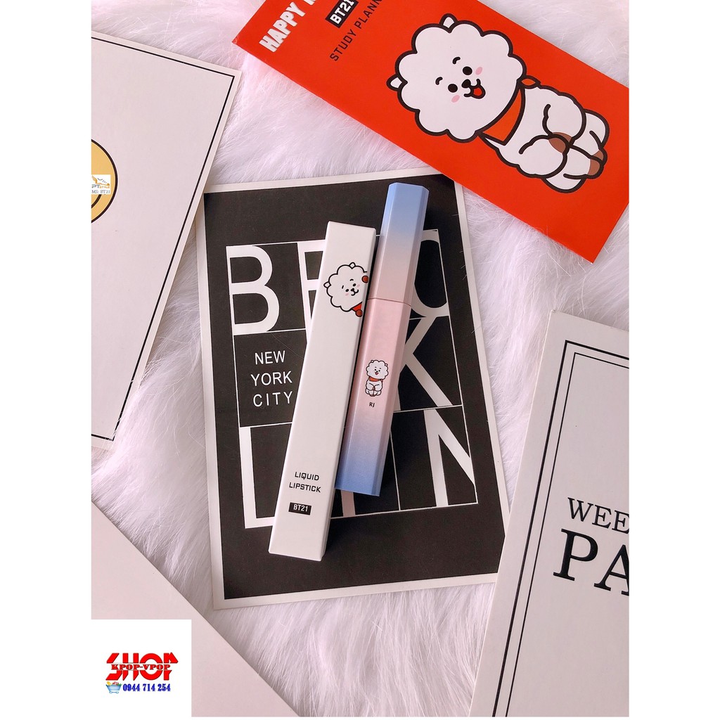 [Miễn ship] Combo gối BT21 35X40CM+Son BT21 handmade chỉ 119k