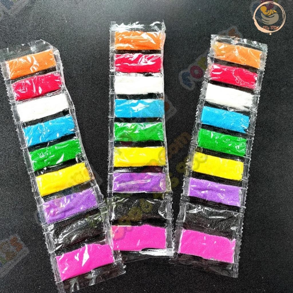 Set 9 Màu Cát Tô Tranh Cát Cho Bé Thỏa Sức Đam Mê Sáng Tạo Không Chất Độc Hại Shop Mẹ Mốc