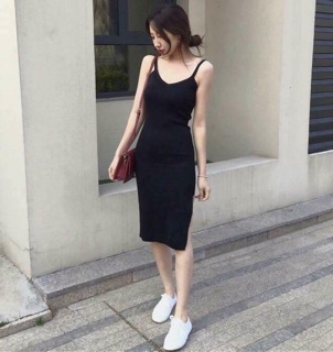 Combo 10 váy thun gân body