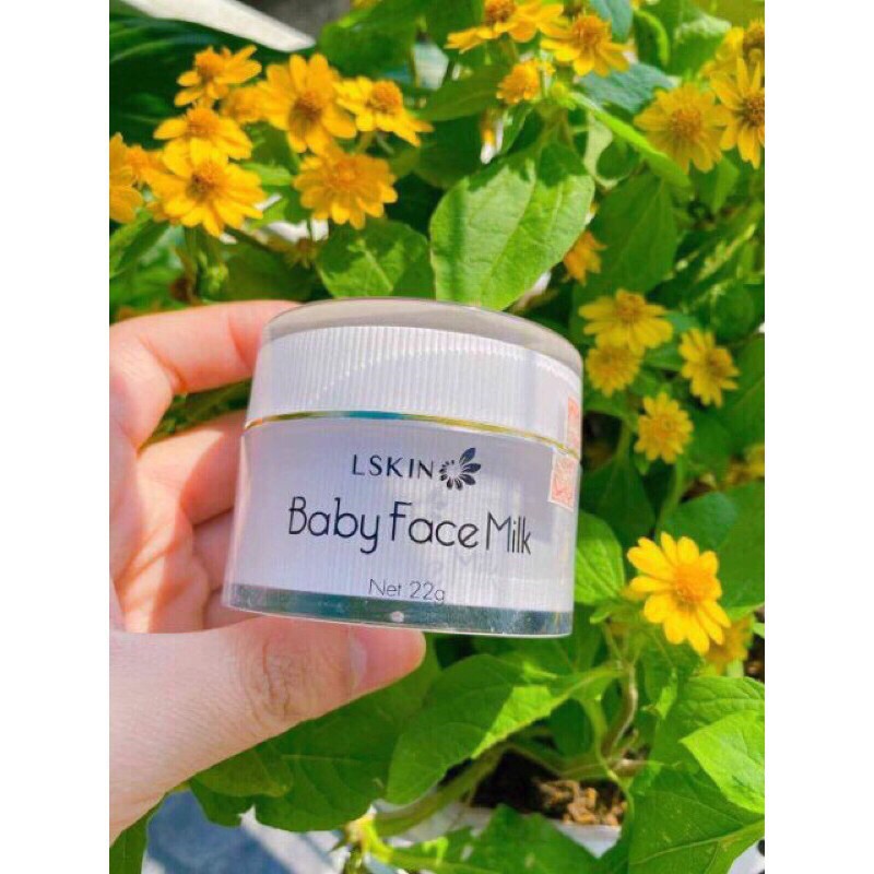 Combo Ủ kén Tằm và Face sữa cây trắng baby face milk