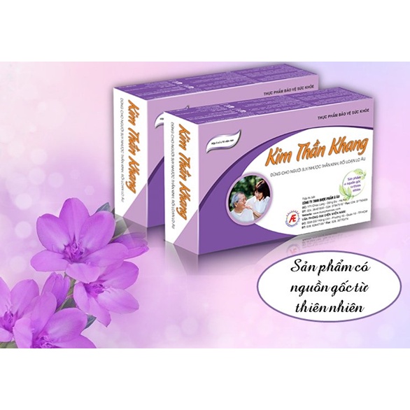 Kim Thần Khang (Hộp 30 viên) - Hỗ trợ Mất Ngủ, Rối Loạn Lo Âu, Đau Đầu, Giúp Dưỡng Tâm, An Thần