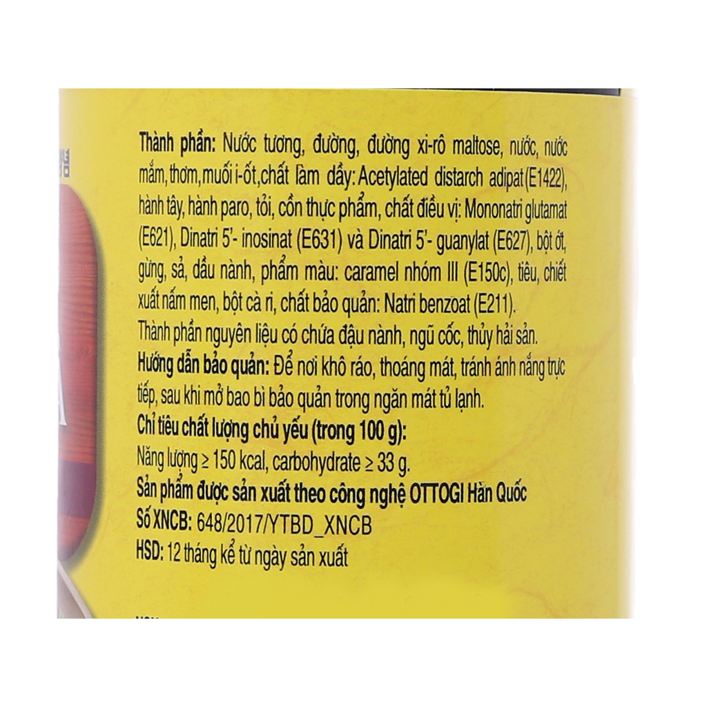 Gia vị ướp thịt gà Ottogi 240g