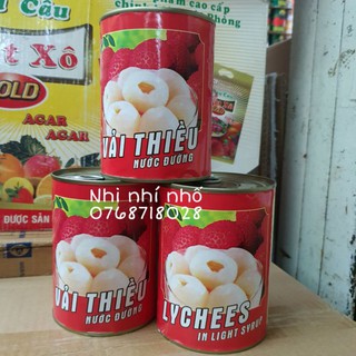 Vải thiều đóng hộp cfc - 565gr