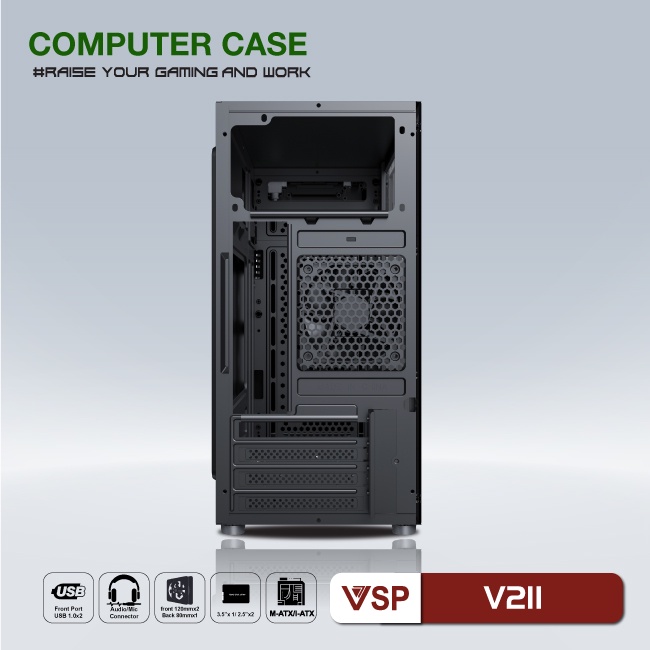 Case máy tính văn phòng - gaming VSP V211