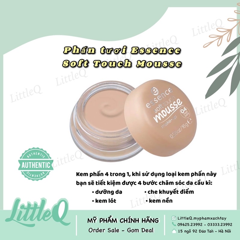 ESSENCE SOFT TOUCH MOUSSE MAKE UP