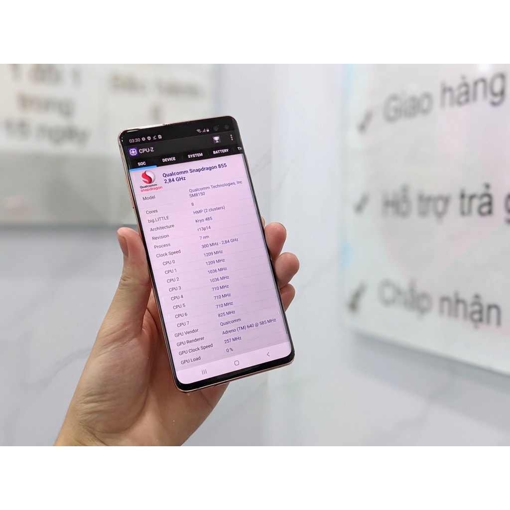 Điện Thoại Samsung Galaxy S10 Plus 8/128GB | | Bản  Mỹ Snapdragon 855|| Tặng Đủ Phụ kiện Playmobile