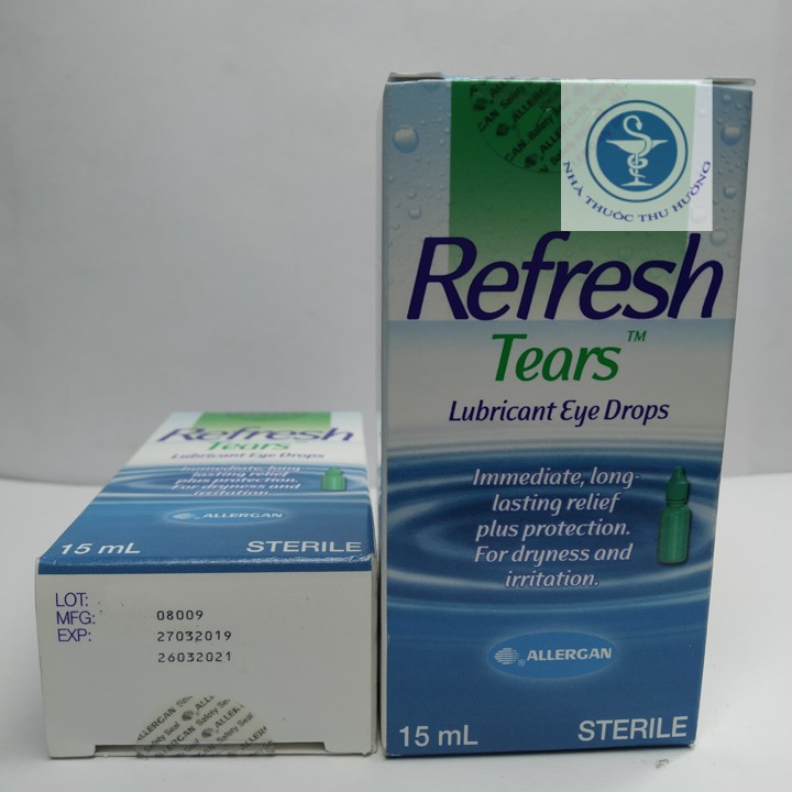 Nước mắt nhân tạo Refresh Tears - Hộp 15ml
