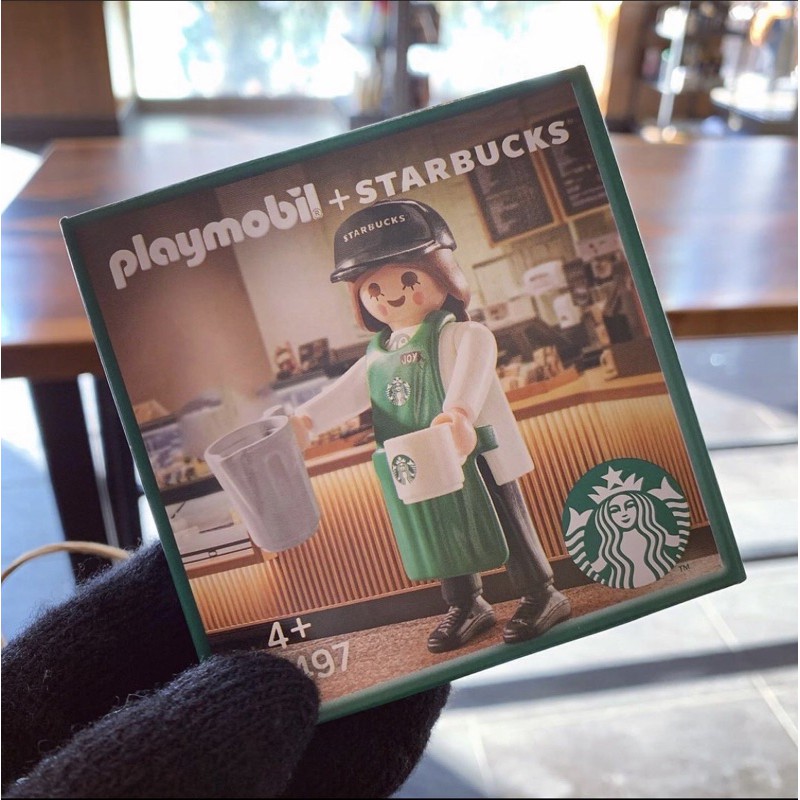 sét lego Barista playmobil x Starbucks korea(chính hãng)