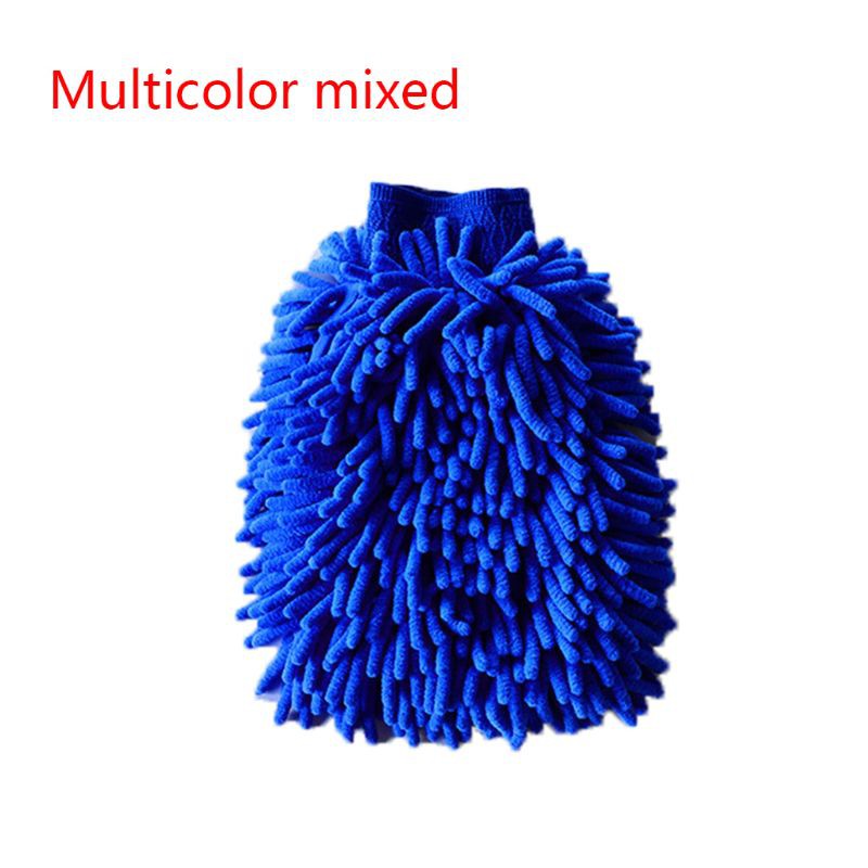 Găng tay rửa xe chất liệu microfiber mềm mại an toàn tiện dụng