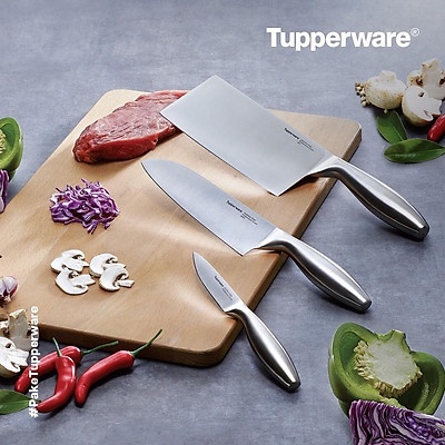 Bộ Dao Classic Pro Asian Knife Set 3 Tupperware