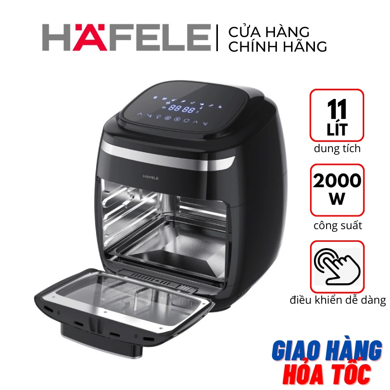 Nồi chiên không dầu 11 lít Hafele AF-602A / 535.43.711 2000W - Hàng chính hãng