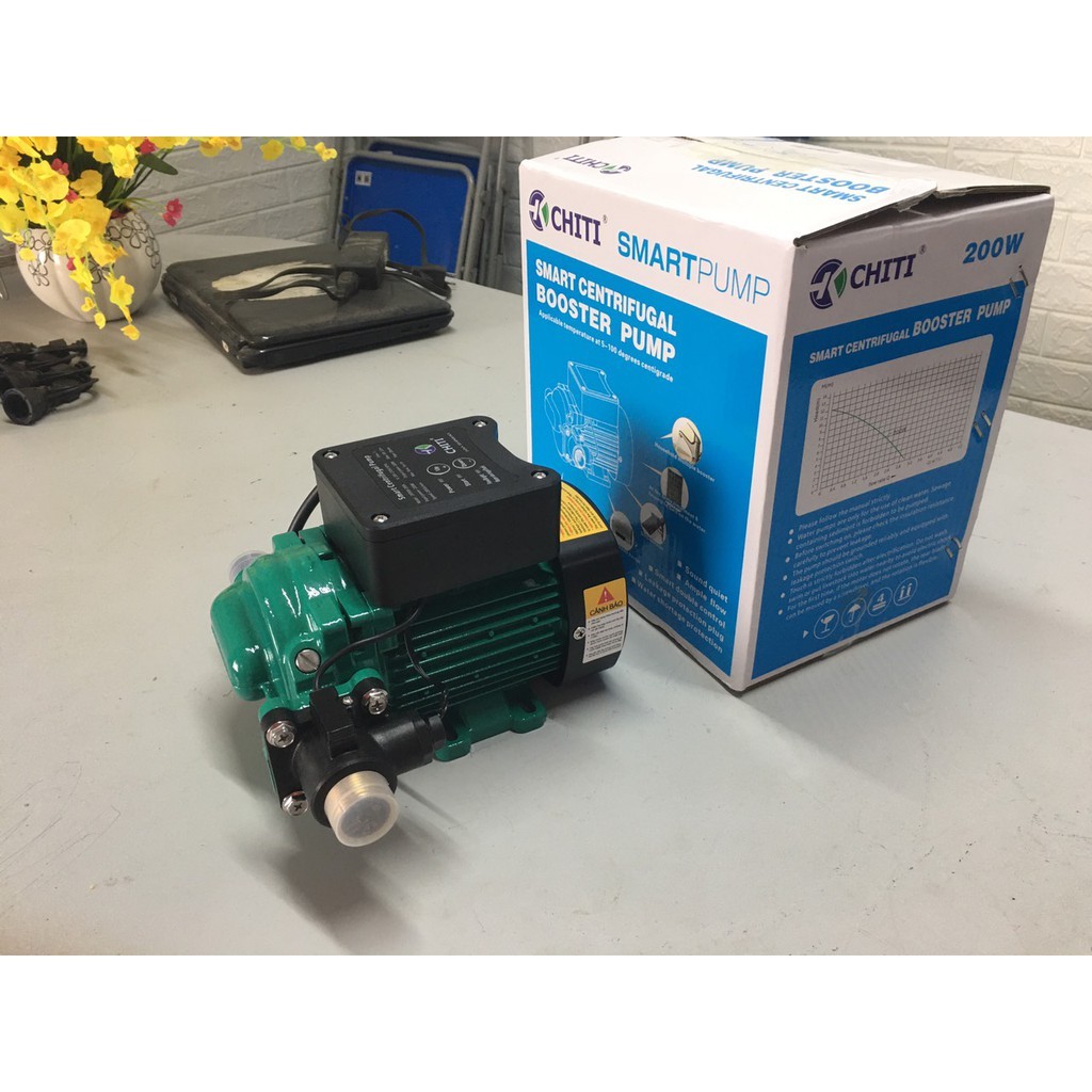 CHITI 20TKM-200A Máy bơm ly tâm tăng áp nước nóng điện tử thông minh chuyên dùng cho tầng áp mái nhà