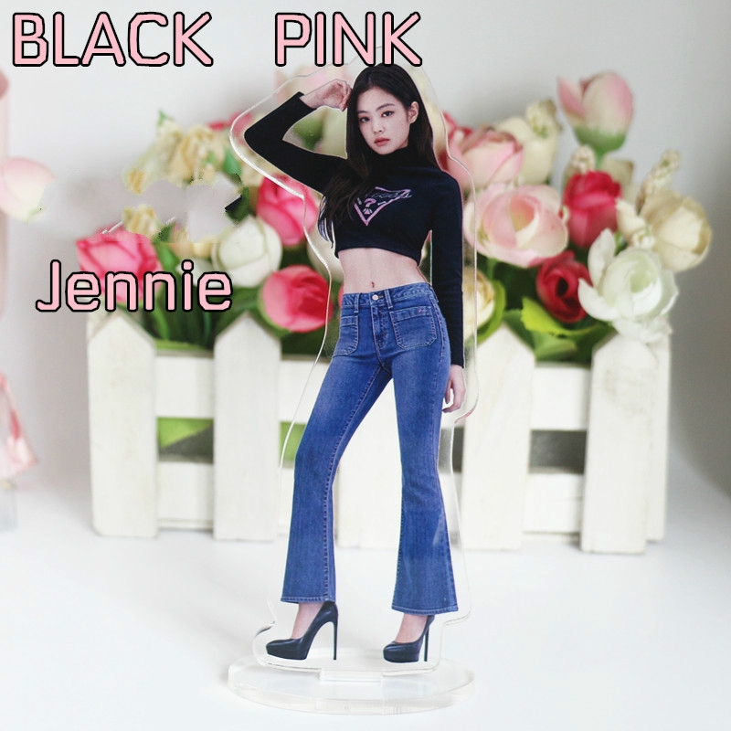 Mô hình thành viên nhóm nhạc KPOP blackpink dạng đứng dùng trang trí