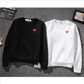 [♥️COUPLE SOCIU♥️] Áo Sweater Logo Trái Tim Smile mix 2 màu form đẹp