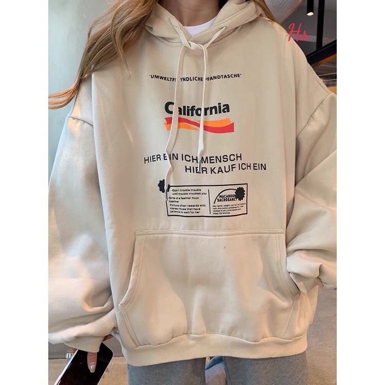 [Ảnh Thật + Video]] Áo KhoáC Nỉ Nam Nữ Uniex Logo Califorlia  Mã 747 MINAMI STORE | BigBuy360 - bigbuy360.vn