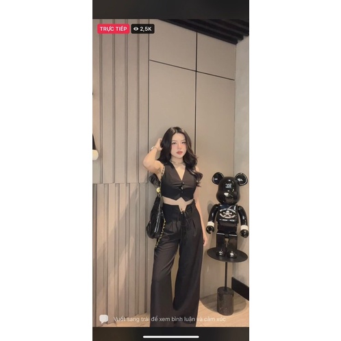 Set Áo Sát Nách Mix Quần Xuông Cao Bồi MPB