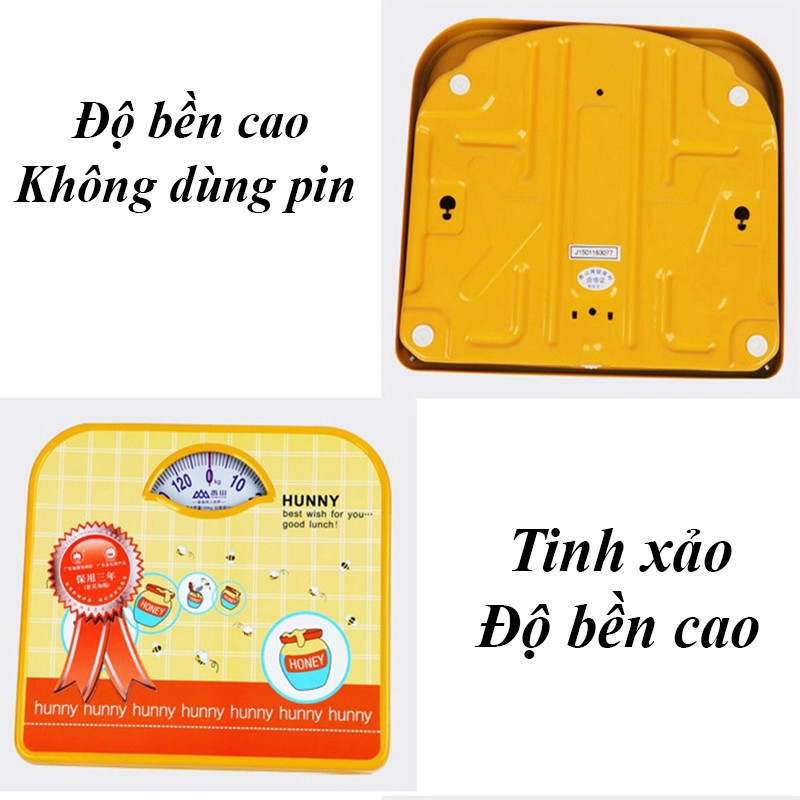 Cân sức khỏe cơ học - Cân điện tử sức khỏe cơ học trọng lượng tối đa 120kg TB121