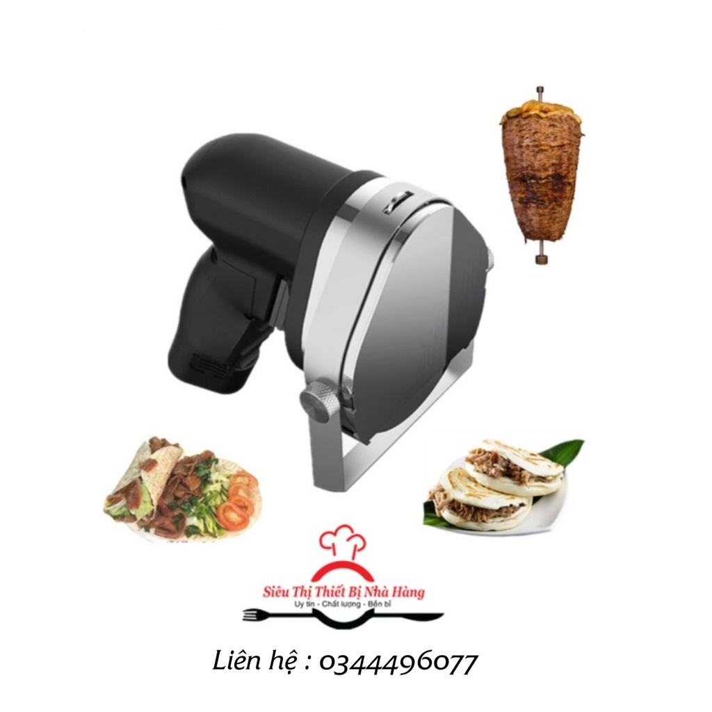 Máy cắt thịt Doner Kebab, Máy thái thịt KS100B không dây