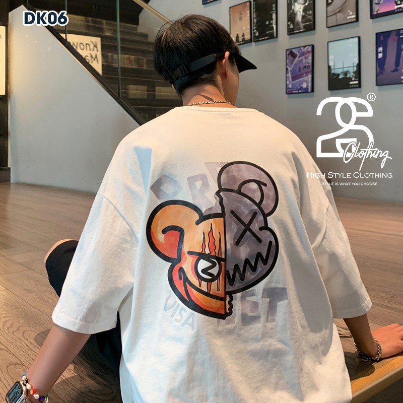 Áo Thun Tay Lỡ 2S Clothing - DK06 Form Rộng Unisex, Áo Phông Nam | BigBuy360 - bigbuy360.vn